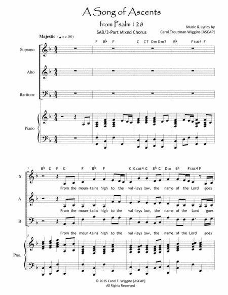 A Song of Ascents from Psalm 128