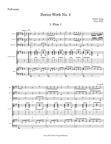Dorico Work No. 4