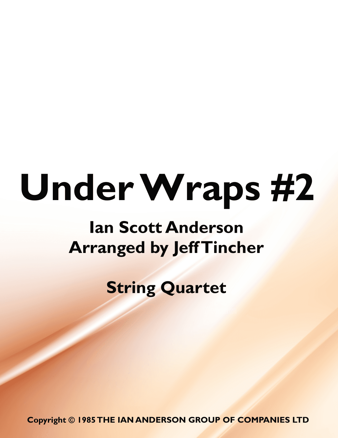 Under Wraps #2 (arr. Jeff Tincher)