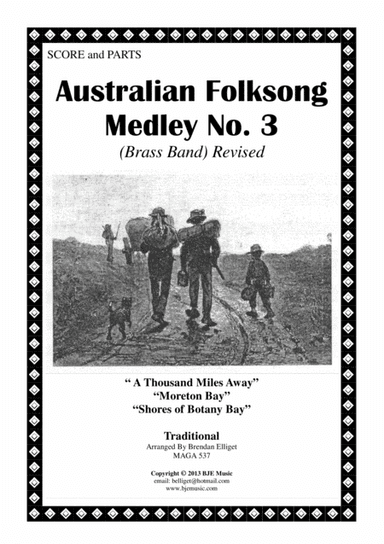 Australian Folksong Medley No. 3 - Brass Band (arr. Brendan Elliget)