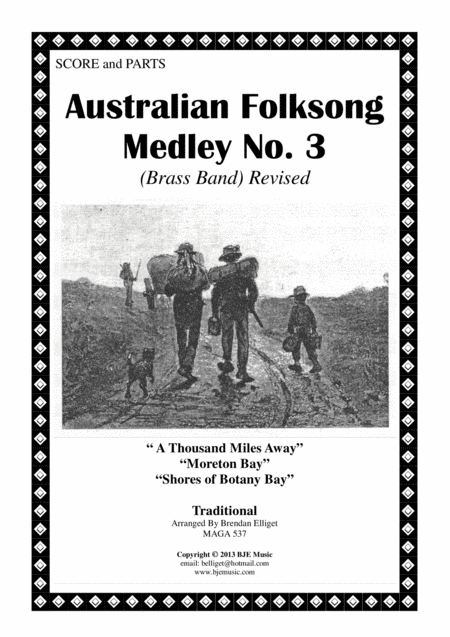 Australian Folksong Medley No. 3 - Brass Band (arr. Brendan Elliget)
