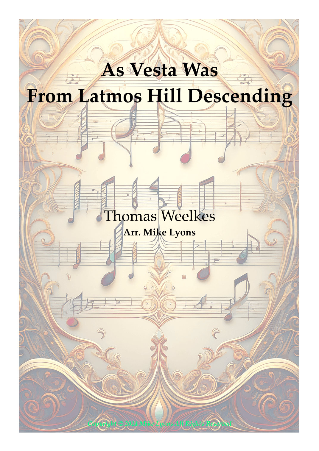 Double Reed Ensemble - As Vesta Was From Latmos Hill Descending (arr. Mike Lyons)