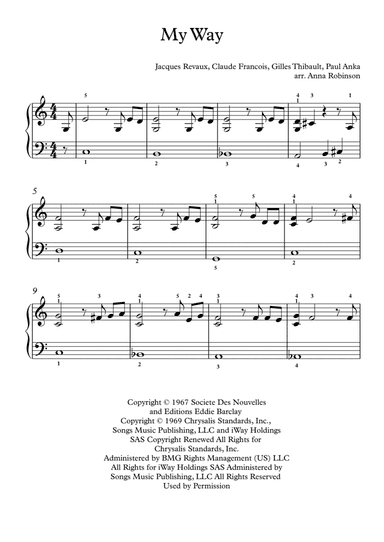 My Way (arr. Anna Robinson)