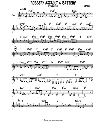 Robbery, Assault And Battery (arr. Mateo Aguilar)