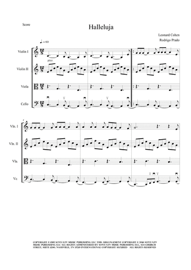 Hallelujah (arr. Rodrigo Prado)