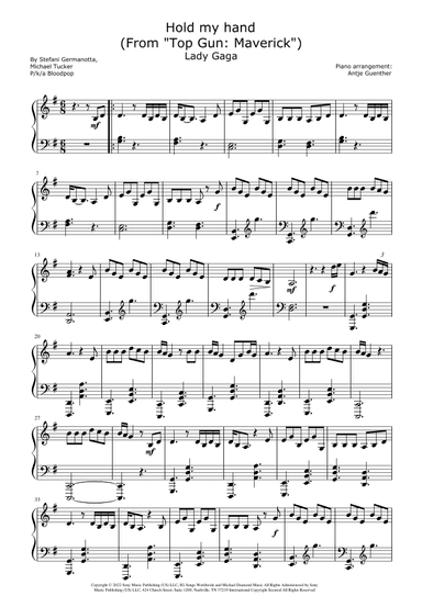 Hold My Hand (arr. Antje Günther)