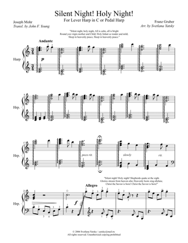 Silent Night! Holy Night! (arr. Svetlana Yatsky)