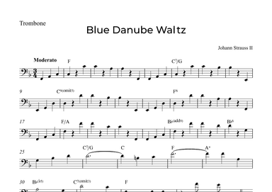 Blue Danube Waltz (arr. Alex Nunes Rodrigues)