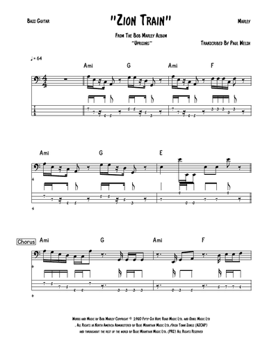 Zion Train (arr. Accubass)