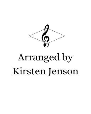 It's Only A Paper Moon (arr. Kirsten Jenson)