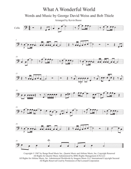 What A Wonderful World (arr. Kevin Busse)