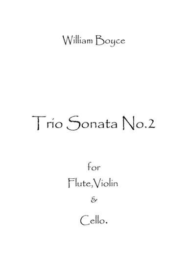 Trio Sonata No.2 (arr. Spence Bundy)