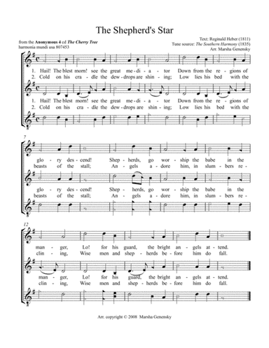 Anonymous 4: The Shepherd's Star (arr. Marsha Genensky)