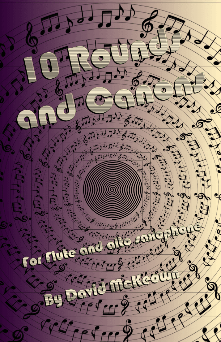 10 Rounds and Canons for Flute and Alto Saxophone Duet