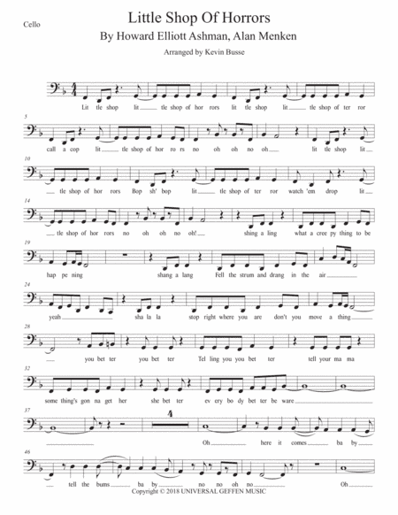 Little Shop Of Horrors (arr. Kevin Busse)