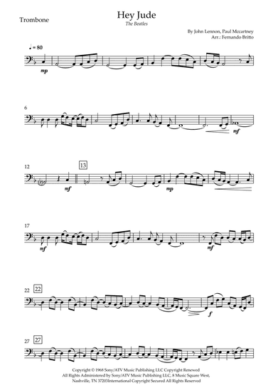 Hey Jude (arr. Fernando Britto)
