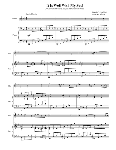 It Is Well With My Soul (arr. Luis Chris Medina)