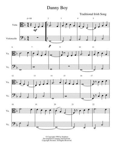 Danny Boy (arr. Dominic Meccia)
