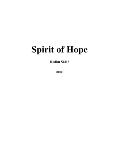 Spirit of hope