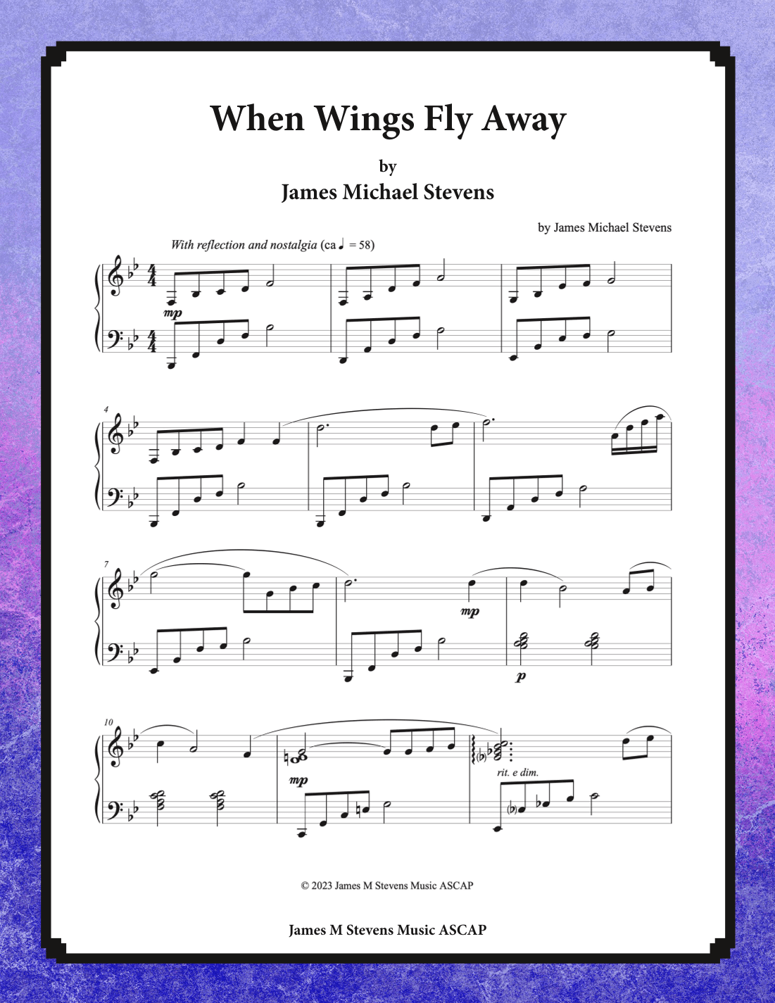 When Wings Fly Away