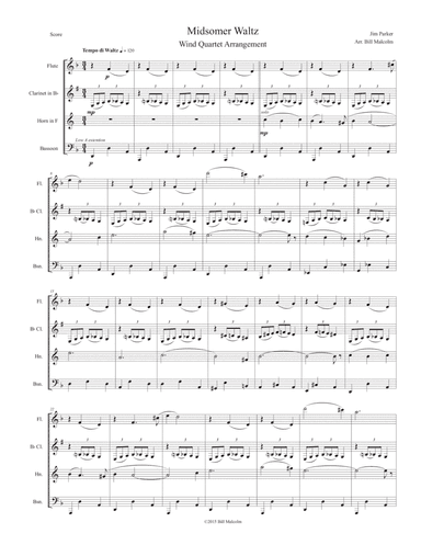 Midsomer Murders (main Title/cues) (arr. Bill Malcolm)