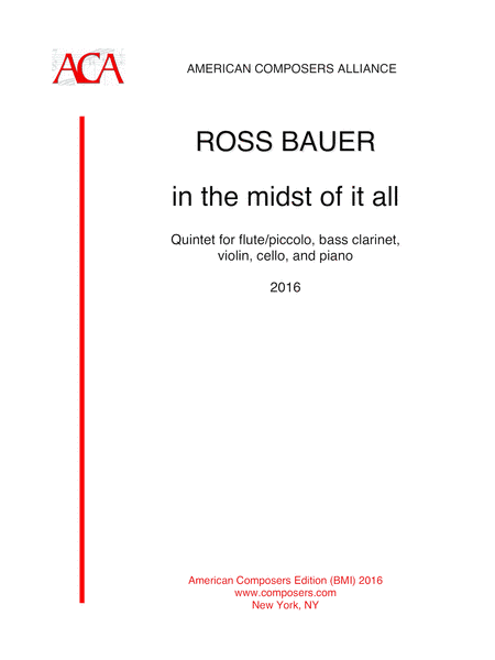 [Bauer] in the midst of it all