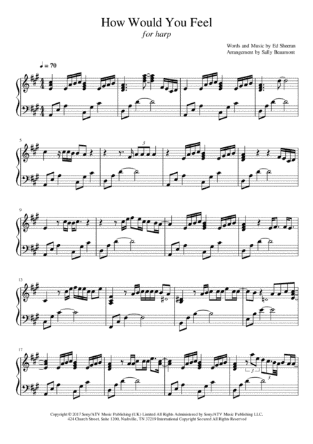 How Would You Feel (paean) (arr. Sally Beaumont)