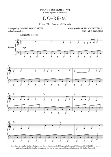 Do-re-mi (arr. Danilo "Daca" Alves)