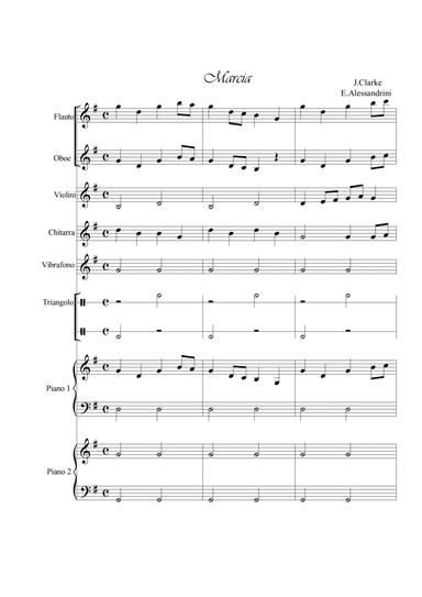 March (arr. Ester Alessandrini)