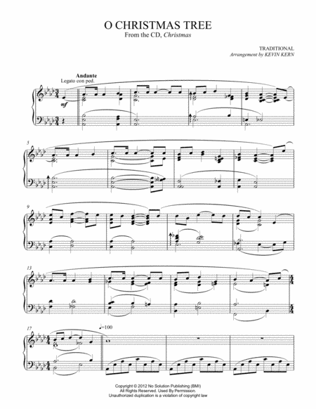 O Christmas Tree (arr. Kevin Kern)