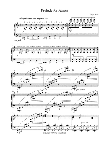 Prelude for Aaron