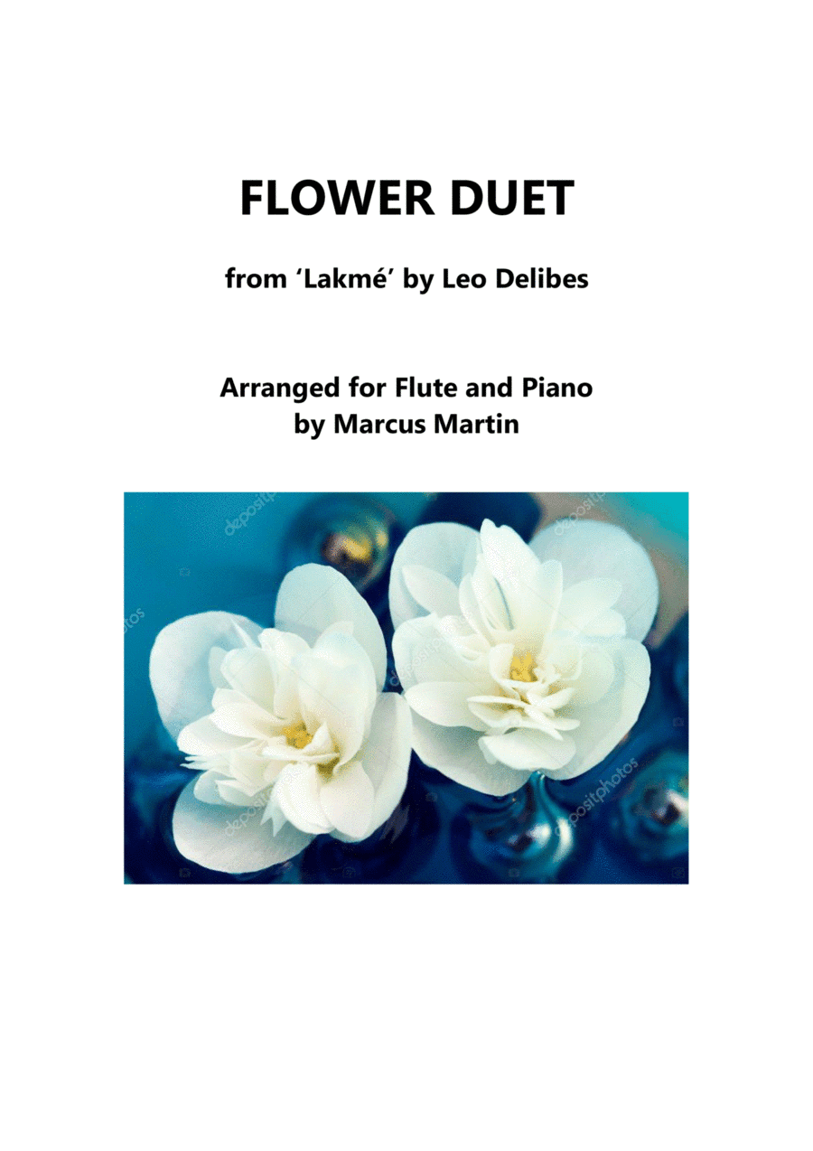 Flower Duet from Lakmé for Flute and Piano (arr. Marcus Martin)