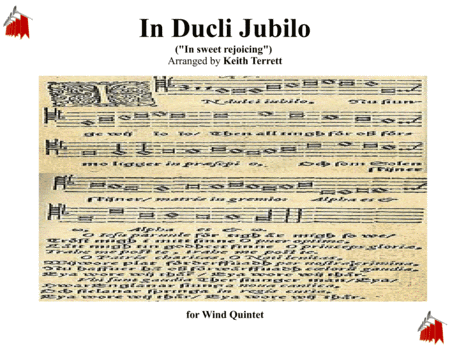 In Dulce Jubilo for Wind Quintet (arr. Keith Terrett)