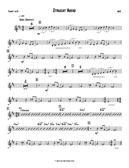 Straight Ahead - trumpet