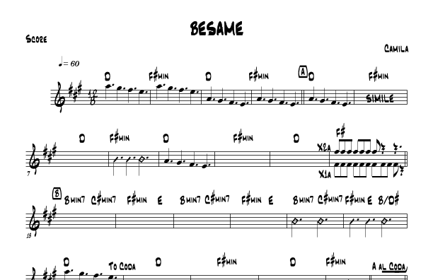 Besame (arr. Mateo Aguilar)