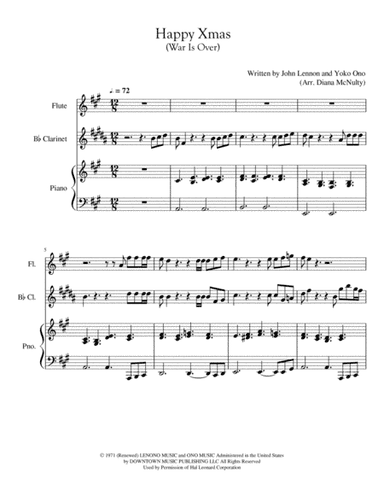 Happy Xmas (War Is Over) (arr. Diana McNulty)