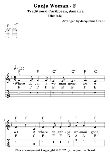 Ganjs Woman - F (arr. Jacqueline Grant)