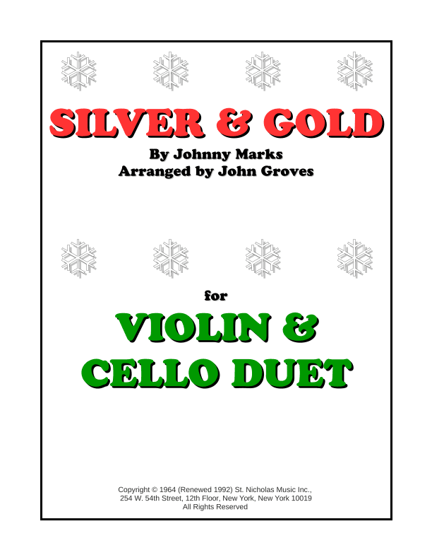 Silver And Gold (arr. John Groves)