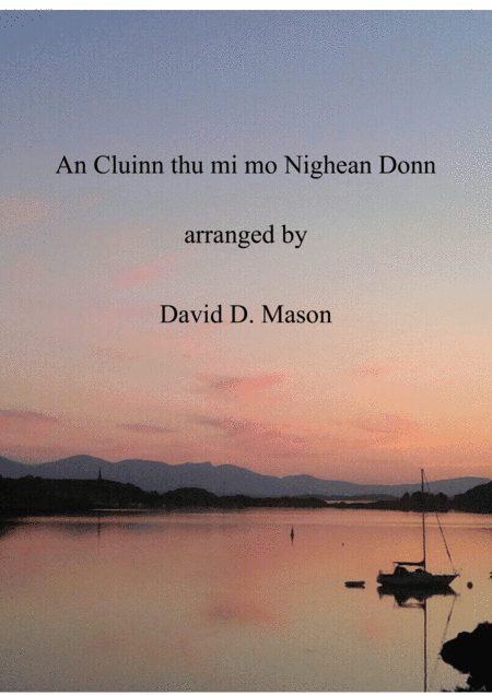 An Cluinn Thu mi mo Nighean Donn (arr. David D. Mason)