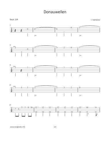 Donauwellen (arr. Bettina Schipp)