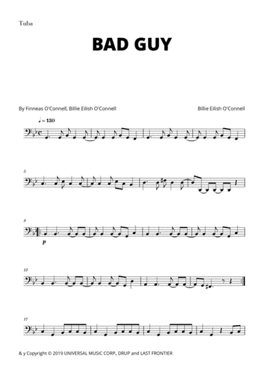Bad Guy (arr. Cadenza Editions)