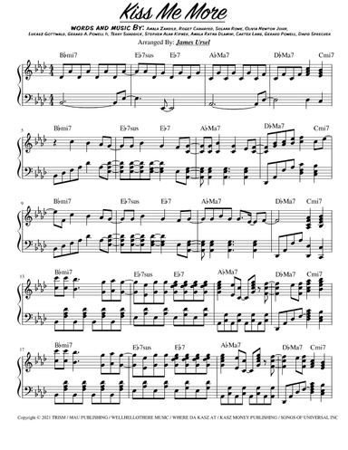 Kiss Me More (arr. James Ursel)