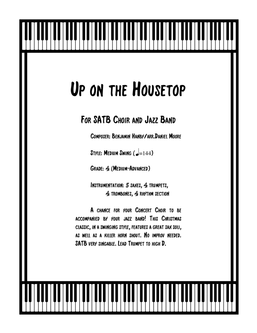 Up on the Housetop (arr. Daniel Moore)