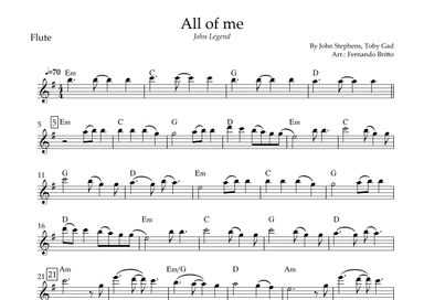All Of Me (arr. Fernando Britto)