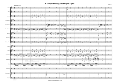 Y Frwydr Ddraig (The Dragon Fight) - Concert Band