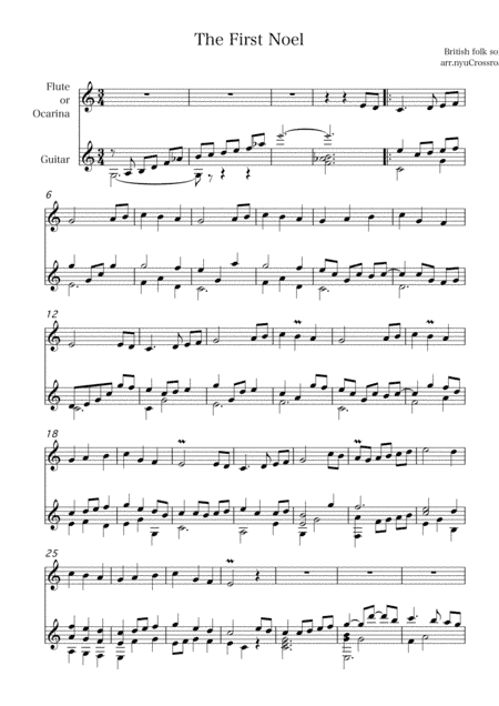THE FIRST NOEL (arr. Naoyuki Tsuchida)