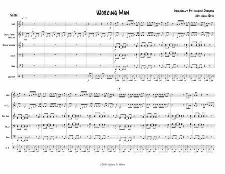 Working Man (arr. Adam Grim)