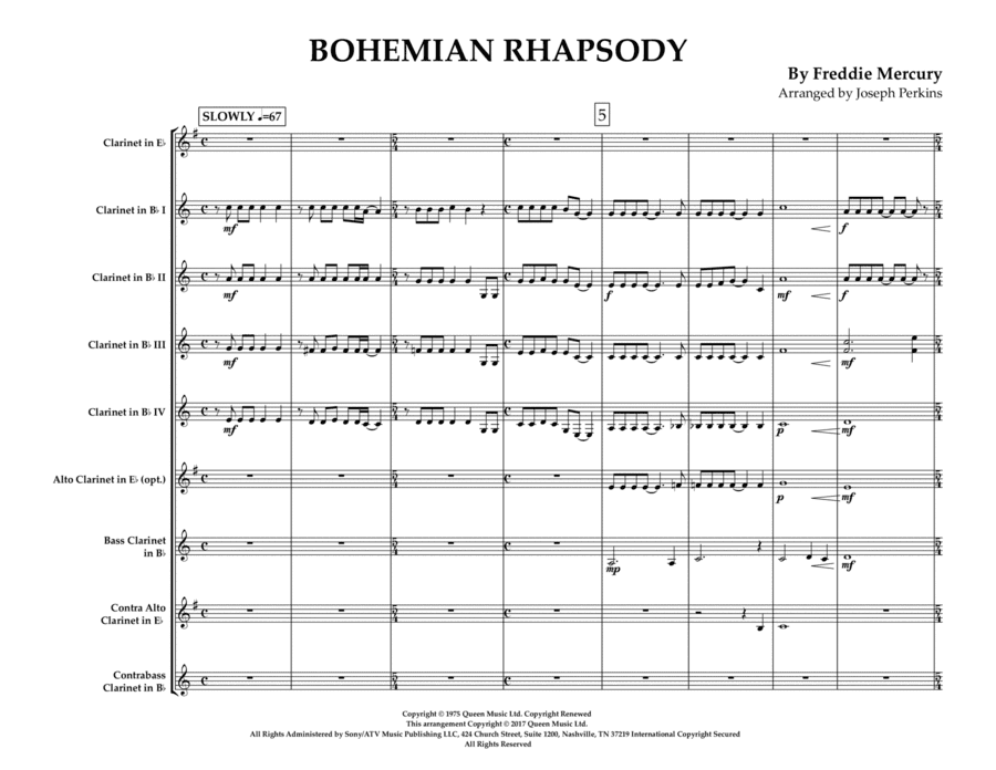 Bohemian Rhapsody (arr. Joseph Perkins)
