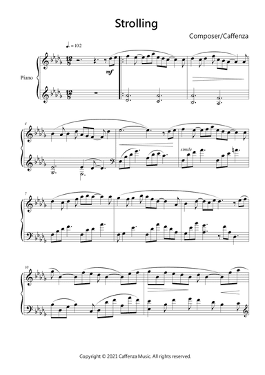 Strolling_for Piano