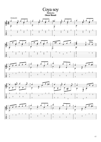 Coya soy (Argentine folk) (arr. Leonardo Ramos)